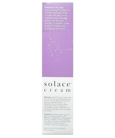Solace Steroid-Free Eczema Cream - Clinically Proven Hypoallergenic Relief for Adults & Children - No Prescription Needed - 4.9 Ounces - Buy Online on GoSupps.com