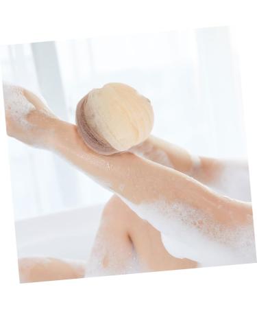 Angoily 4 Pcs Exfoliating Bath Flower Shower Balls - Eco-Friendly Loofah Poufs & Scrub Sponges for Spa-like Home Baths - Buy Online on GoSupps.com