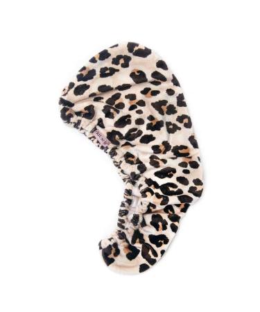 Kitsch Leopard Quick Dry Microfiber Hair Towel - Fast Drying & Stylish - Buy Online on GoSupps.com