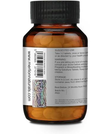 MERLION NATURALS Gokshura Tablets | Tribulus Terrestris 500mg (120 Tablets) - Buy Online on GoSupps.com