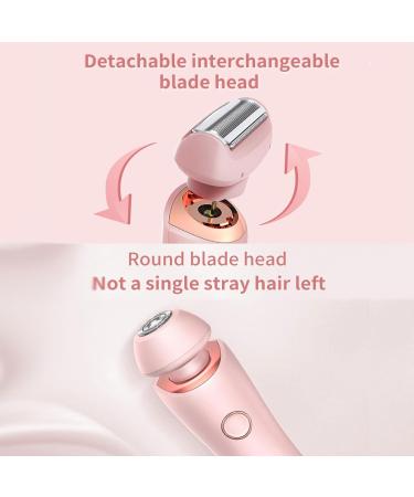 Duskofficial Razor Dusk Razor for Women Glide Pro 3.0 Razor Dusk Glide Pro 3.0 Shaver Dusk Shave The Glide Pro 3.0 Razor Dusk Dusk Official Electric Razor Wet & Dry Shaver (2Pcs-Blue) - Buy Online on GoSupps.com