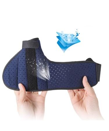 Buy MILISTEN Orthotics Night Splint Thumb Brace - Big Toe Joint Protector Bunion Sleeve & Toe Separator - Blue Left - 18x8x2cm | International Shipping - Buy Online on GoSupps.com