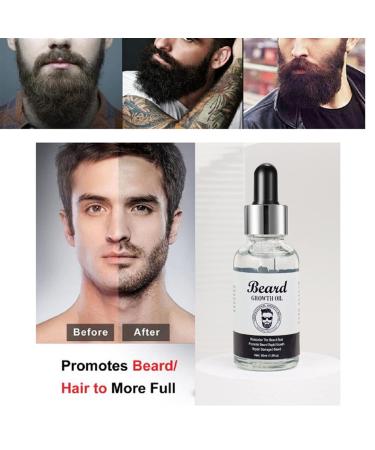 Buy Beard Growth Oil - Daily Support Formula for Moisturizing & Repairing Damaged Hair - 30ml - Buy Online on GoSupps.com