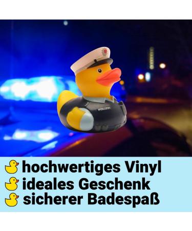 Buy Police Rubber Duck | Squeaking Bath Toy for Kids | Duckshop International Shipping - Buy Online on GoSupps.com