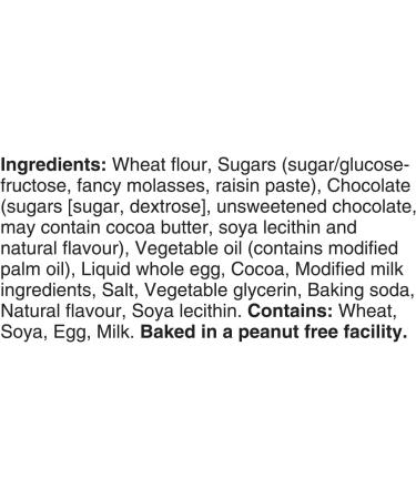 Bear Paws Brownie Cookies (Pack of 6) - Soft Cookie Snack Packs Family Size Peanut Free School Snacks 6x480g 72 pouches Brownie Pack of 6x480g (72 Pouches) - Buy Online on GoSupps.com