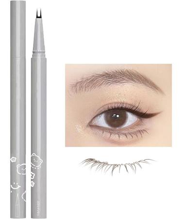 Eyeliner Liquid Liner Double Tip Liquid Eyeliner Liquid Waterproof Eyeliner Brush Tip Quick Drying Long Lasting 24 Hour Wear Tmay Brown - Buy Online on GoSupps.com