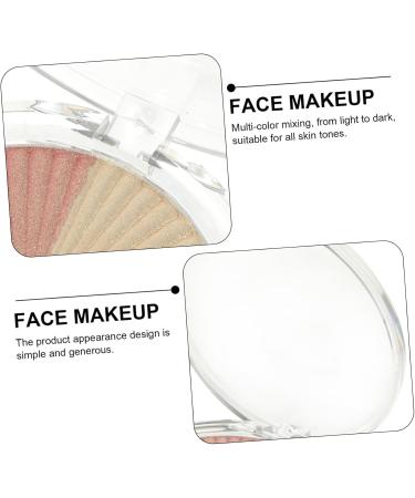 Didiseaon 1 Box Highlight Powder Women Face Makeup Shimmer Powder for Face 5 Colors Shading Powder Stereo Powder Foundation Highlight Pressed Powder Female Beauty Makeup Face Shimmer Powder - Buy Online on GoSupps.com