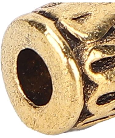 Dreadlocks Hair Beads Hair Braiding Rings Unique Pattern for DIY Jewelry for Daily Wear - Buy Online on GoSupps.com