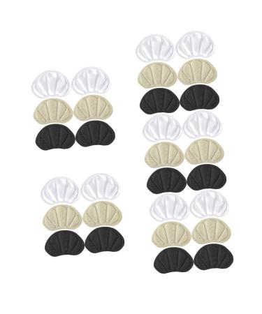 FRCOLOR 15 Pairs Sneaker Heel Stickers Heel Grips for Boots Pumps High Heels for Women Foot Back Insoles for Heels Heel Cushions High Heel Liners Self-Adhesive Miss Protection Pad Gel