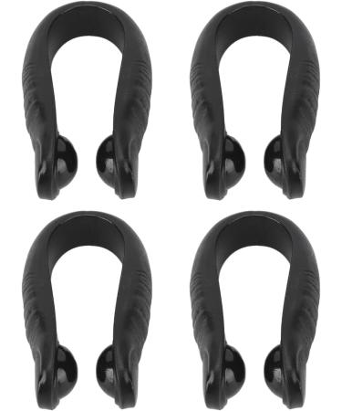 Hand Pressure Point Clip Set - 4 Portable Acupressure Tools for Migraine Relief | Universal Mini Massage Clips (Black) - Buy Online on GoSupps.com