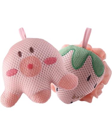 FOMIYES 6 Pcs Cartoon Bath Balls - Colorful Shower Sponges for Women | Soft Body Wash Scrubber & Loofah - Ideal Bath Accessories for Spa-Like Experience - Buy Online on GoSupps.com