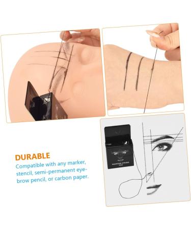 Beavorty Eyebrow Thread Tool 4pcs Eyebrow Ink Eyebrow Positioning Ruler Brow Map Line Eyebrow Mapping Line Lightness Suite - Buy Online on GoSupps.com