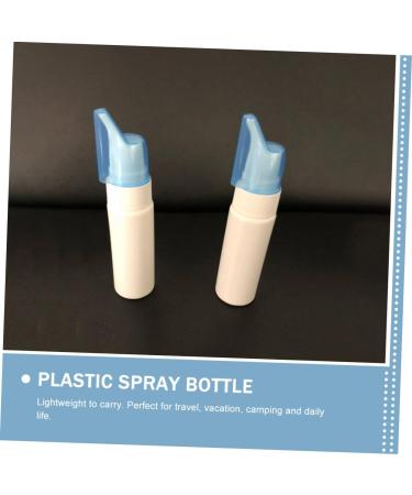 Beatifufu 5pcs 70ml Portable Nebulizer Nasal Spray Bottle Set - Abs Blue | Fine Mist Sprayer for Perfumes, Drugs & Empty Nose Container - Buy Online on GoSupps.com