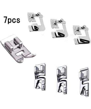 YICBOR 7PCS Presser Foot Kit for Singer Brother Janome Low Shank Sewing Machines - Buy Online on GoSupps.com