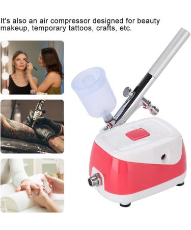 Oxygen Spray Machine for Skin Rejuvenation - Pink | Micro-Nano Beauty Equipment for Moisturizing, Tattoo, SPA - Makeup Sprayer - Buy Online on GoSupps.com