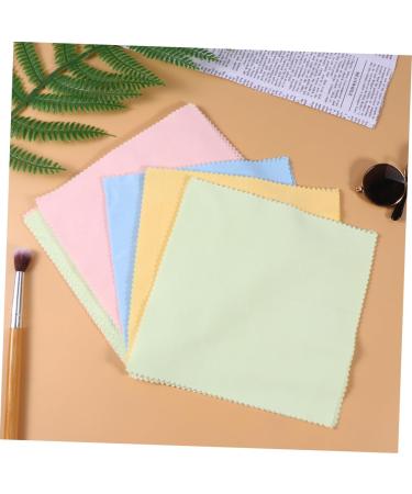 Beavorty 100pcs Assorted Color Cleaning Cloths for Jewelry & Eyeglasses - 13.5x13.5cm - Perfect for Glasses & Jewelry Care - Buy Online on GoSupps.com