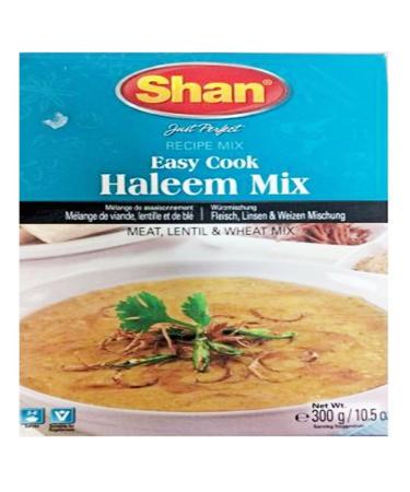 Shan Shan Haleem Mix Masala (Meat Lentire Wheat Mix) - Easy Cook Recipe (300g)