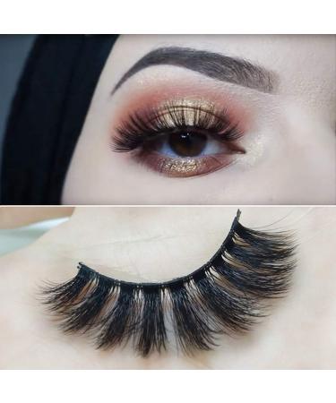 Beito 5 Pair 3D Fake Eyelashes - Dramatic Thick Cross Pattern Fluffy & Soft for Natural Extensions (G800) - Shop Internationally - Buy Online on GoSupps.com