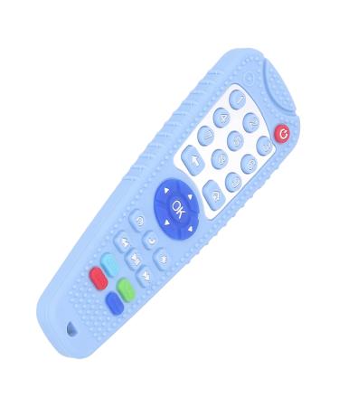 Baby Remote Control Teether Toy - Interactive Teething Toy with Colorful Buttons for Home Use (Blue) - Buy Online on GoSupps.com