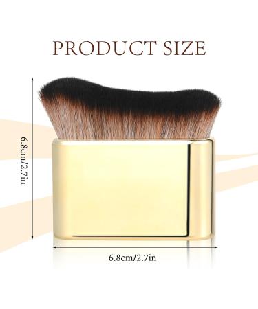 2 PCS Tanning Brush Body Makeup Brush Self Tanner Brush for Body Kabuki Foundation Brush Body Makeup Blend & Blur Tan Brush Applicator for Body & Leg Makeup Tanning Brush for Tanners(Black Gold) - Buy Online on GoSupps.com
