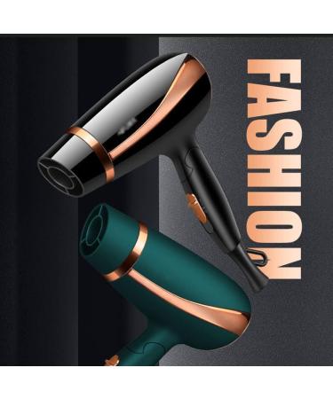JYYBN Hair Dryer Professional Ionic Hairdryer 2300W Salon Fast Blow Dryers 3 Heat 2 Speed Settings and Cool Shot Button Low Noise Powerful AC Motor with Hair Nozzle for Home and Salon Green - Buy Online on GoSupps.com