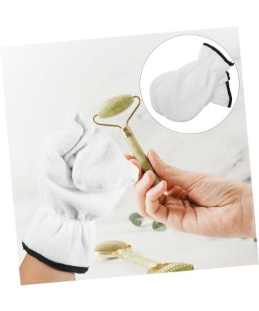 POPETPOP Wax Work Gloves 2 Pairs Wax Essential Oil Gloves White Work Moisturizing Flannel Wax Hand Gloves - Buy Online on GoSupps.com