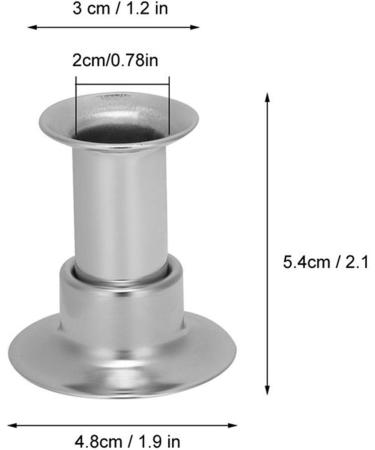 DUNSBY Moxa Rolls - Smokeless Stainless Steel Moxibustion Roller for Massage | 2cm Extinguisher Device - Buy Online on GoSupps.com