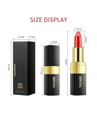 YACAISI Long Lasting Waterproof Lip Balm Lipstick in Black Rose - Moisturizing Lip Stain for Women - Buy Online on GoSupps.com