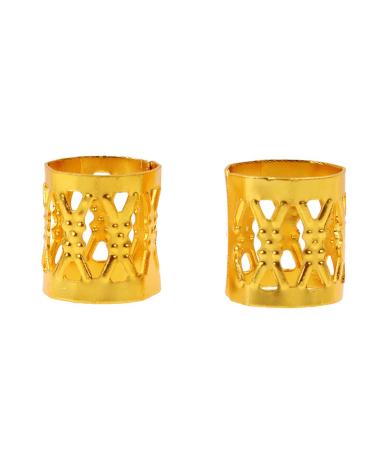 Phenovo 100pcs Microring Beads for Hair Extensions - Gold Braiding Beads - One Size - International Shipping Available - Buy Online on GoSupps.com