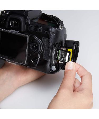 PNY 256GB Elite-X Class 10 U3 V30 SDXC Memory Card - 100MB/s, 4K UHD & Full HD, UHS-I, Full Size SD - Buy Online on GoSupps.com