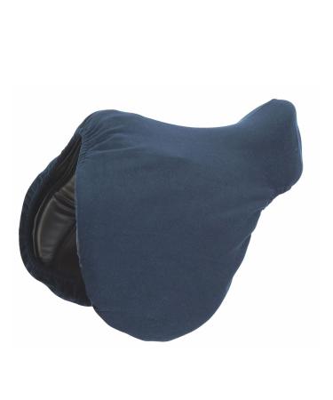 Shires Fleece Saddle Cover 17' - 18' Navy - Buy Online on GoSupps.com