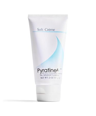 Advanced Pyratine A1 Soft Cr me - Cytokinin Antiaging & Rosacea Treatment - Skin Cream Reduces Facial Redness Acne Lesions Spider Veins Fine Lines Wrinkles & Mottled Hyperpigmentation - 2 oz.