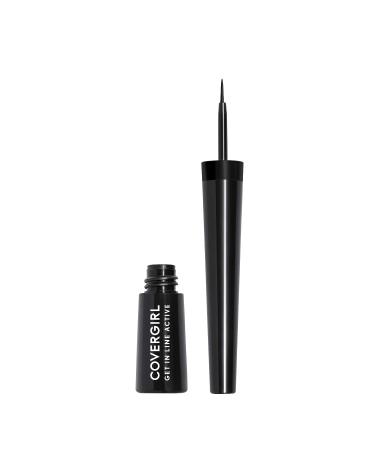 COVERGIRL Get In Line Active Eyeliner - Ink Black 0.36 oz Long-Lasting Waterproof Formula - Buy Online on GoSupps.com