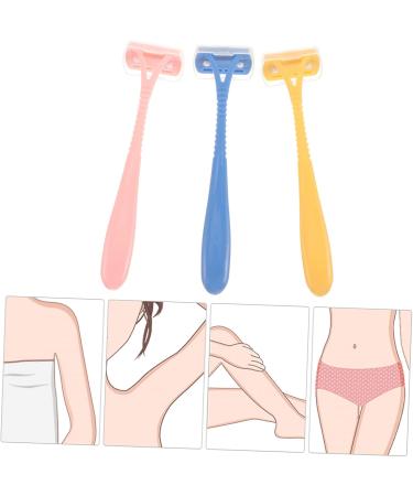 Buy Fomiyes 12 STK Manual Hair Removal Kit - Face & Bikini Trimmer Steel Mini Hair Cutter for Women Travel-Friendly Beauty Razor - Buy Online on GoSupps.com