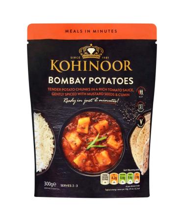 INDO EUROPEAN FOODS LTD Kohinoor Bombay Potatoes 300g