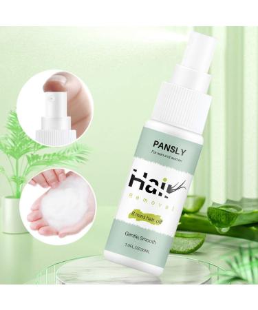 8 Mins Hair Off Hair Removal Cream - Face, Body, Pubic Hair Depilatory - Painless Hair Removal Spray for Beard, Bikini, Legs, Armpit - Buy Online on GoSupps.com