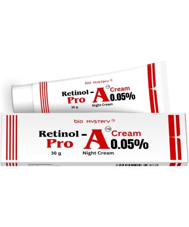 Retinol Pro Night Cream 0.05% - 30g (1.05 Oz) | Anti-Aging Skin Care | International Shipping Available - Buy Online on GoSupps.com