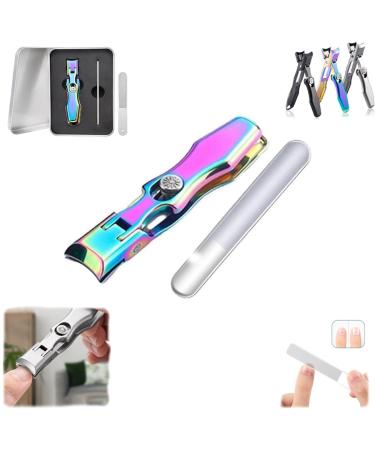 Kirposh Nail Clippers German Toe Nail Clippers for Thick Nails German Nail Clippers Ultra Wide Jaw Toenail Clippers Heavy Duty Nail Cutter (Color : Multicolor)