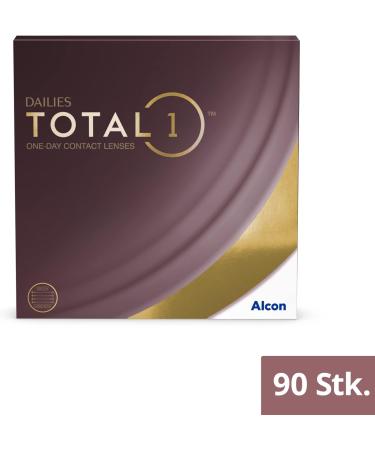 Buy Dailies Total 1 Daily Lenses - 90 Soft Contact Lenses BC 8.5mm Dia 14.1mm -4.75 Diopter - International Shipping Available - Buy Online on GoSupps.com