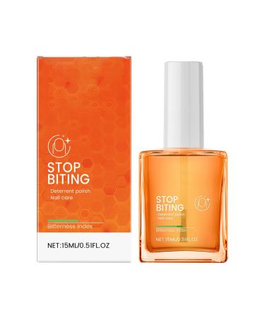 Nail Biting Polish - Nail Bite Prevention For Nails | Anti Nail Moids | Stop Biting Nails With Anti-Cock Nail Polish | Strengthening Care Oil