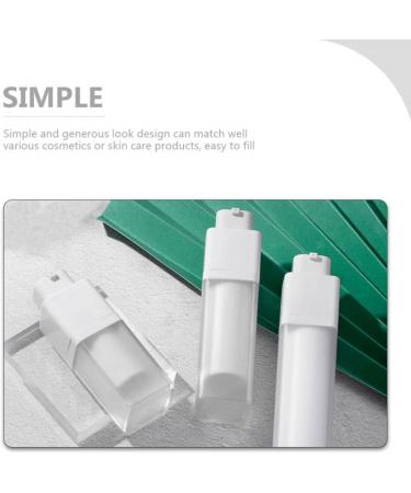 Beaupretty 30ml Empty Refillable Airless Pump Bottle Airless Press Pump Bottle Travel Vacuum Bottle Airless Cosmetic Pump Bottle for Cream Lotions - Buy Online on GoSupps.com