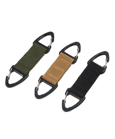 FOYTOKI 3 pieces mask ear hooks mask hanging hooks mask hooks mask buckle mask hanger hook backpack buckle