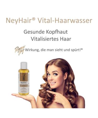 Neyhair Vital Haarwasser - Healthy Scalp & Strong Hair Growth | 200ml | Dream Hair Solution with Vitorgan Complex H - Buy Online on GoSupps.com