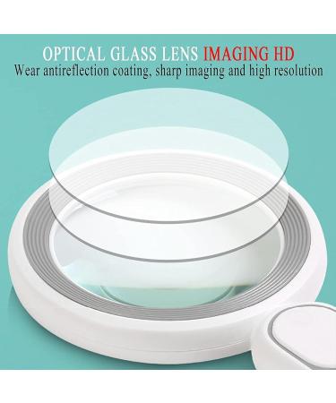 Professional with Light 20X USB Handheld Magnifier with Optical Glass Mirror for The Elderly to Read and Students to Explore Full of Stars - Buy Online on GoSupps.com