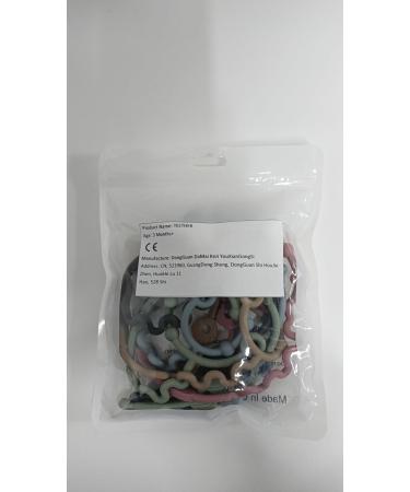 ClDy Baby Toy Pacifier Chain & Silicone Cup Catcher - BPA-Free Perfect for Strollers & High Chairs - 5 Piece Set - Buy Online on GoSupps.com