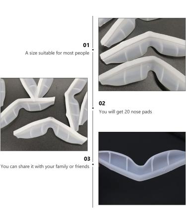 Exceart 60 pcs Silicone Adjustable Sewing Cover Adjuster - Safety Bracket & Anti-Nose Sealing Strip Clips for Handcrafts (10x2.5cm 3 pcs) - Buy Online on GoSupps.com