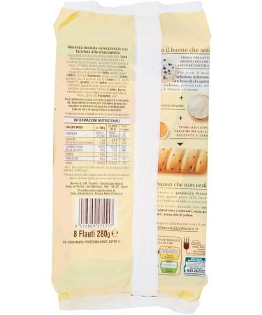  Mulino Bianco Set of 3 Mulino Bianco cakes with Stracciatella Flauti 8 x 35 g - Buy Online on GoSupps.com