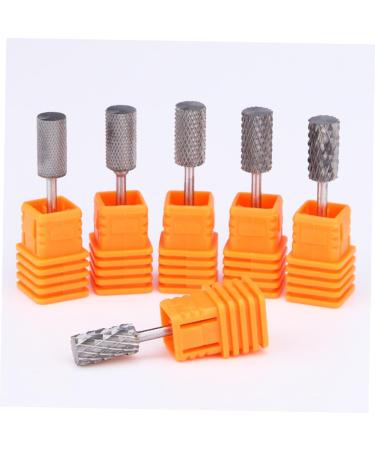 FRCOLOR Nail Drill Tips Nail File Bits Cuticle Drill Cuticle Bit Manicure Drill Bits Nail Drill Bits Cuticle Nail Bit Nails Drill Bits Nail Grinding Head Head Tungsten Steel - Buy Online on GoSupps.com