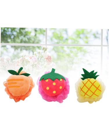 Angoily 6 Pcs Mesh Bath Sponge Set - Exfoliating Loofah Mitts & Body Poufs for Spa Quality Clean | Ideal for Beach & Bath - Buy Online on GoSupps.com