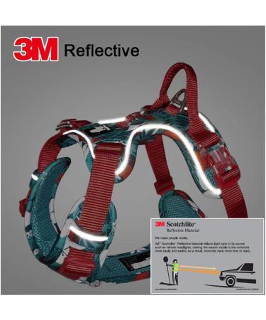 Shop Winhyepet True Love No-Pull Dog Harness - Adjustable Reflective Nylon Vest for Small & Medium Breeds - Camouflage Purple XL - Buy Online on GoSupps.com